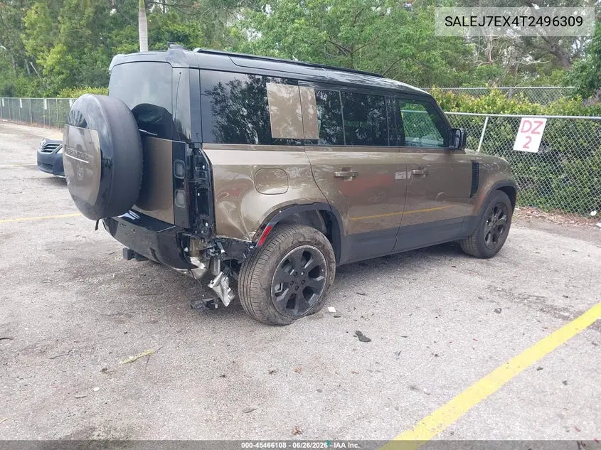 2026 Land Rover Defender P300 S VIN: SALEJ7EX4T2496309 Lot: 45466108