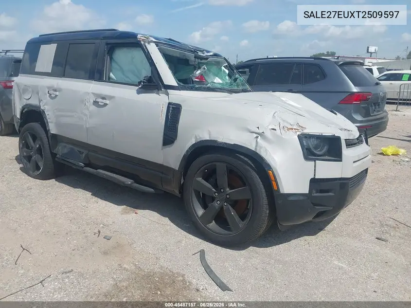 2026 Land Rover Defender P400 X-Dynamic Se VIN: SALE27EUXT2509597 Lot: 45487157