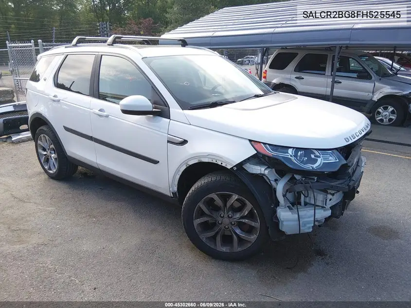 2015 Land Rover Discovery Sport Hse VIN: SALCR2BG8FH525545 Lot: 45302660