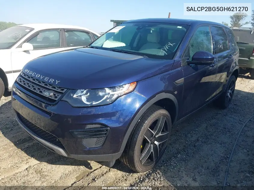 2016 Land Rover Discovery Sport Se VIN: SALCP2BG5GH621270 Lot: 44935317