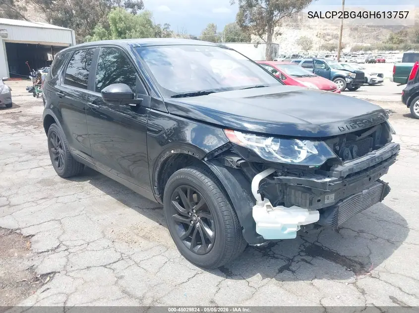 2016 Land Rover Discovery Sport Se VIN: SALCP2BG4GH613757 Lot: 45029824