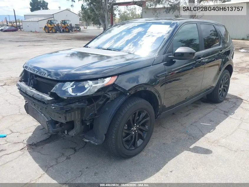 2016 Land Rover Discovery Sport Se VIN: SALCP2BG4GH613757 Lot: 45029824