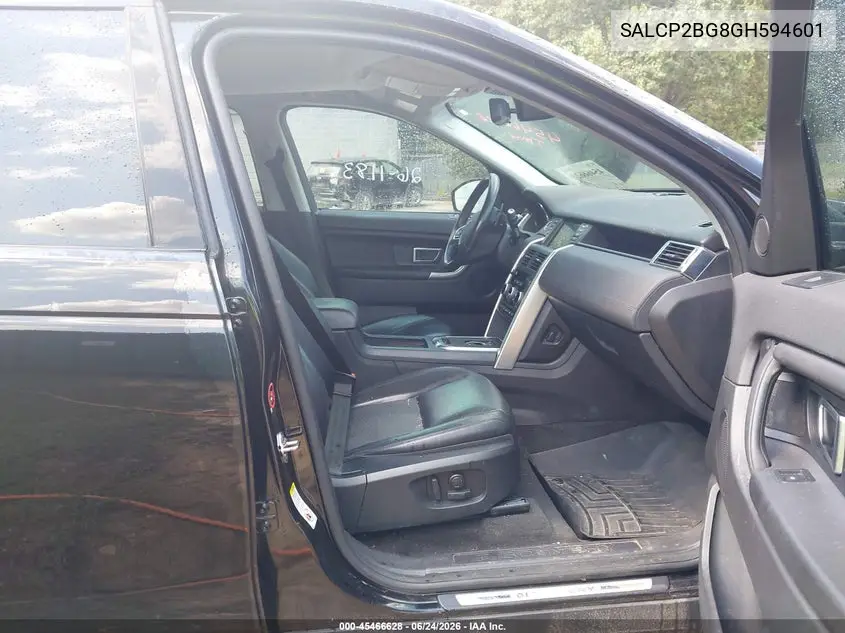 2016 Land Rover Discovery Sport Se VIN: SALCP2BG8GH594601 Lot: 45466628