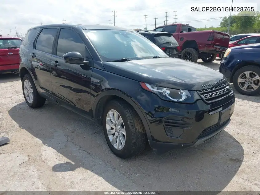 2016 Land Rover Discovery Sport Se VIN: SALCP2BG1GH628765 Lot: 45474325
