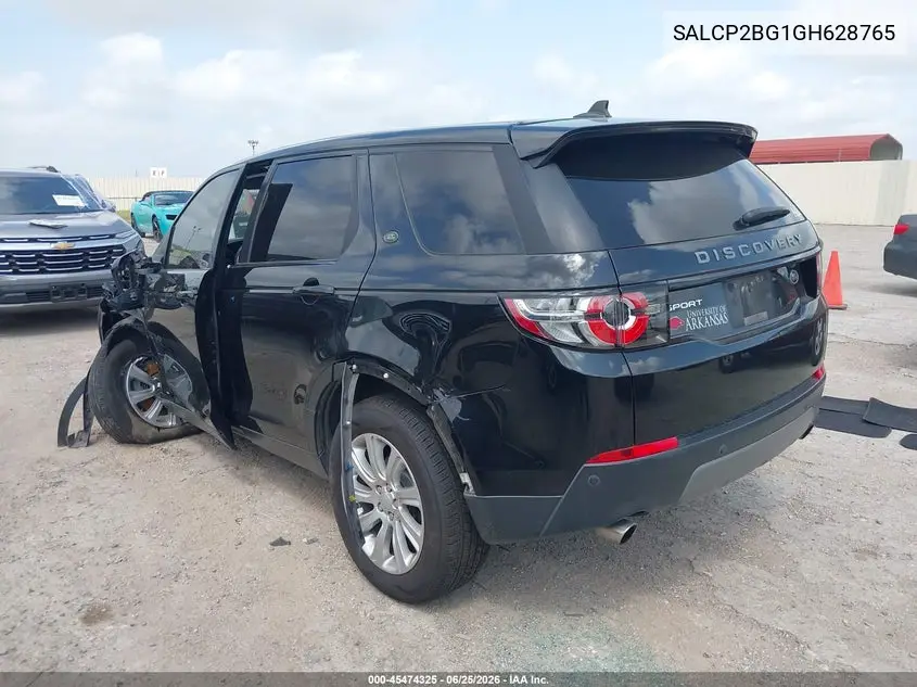 2016 Land Rover Discovery Sport Se VIN: SALCP2BG1GH628765 Lot: 45474325