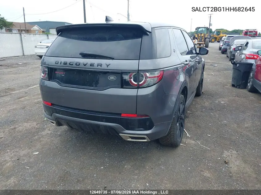 SALCT2BG1HH682645 2017 Land Rover Discovery Sport Hse Luxury