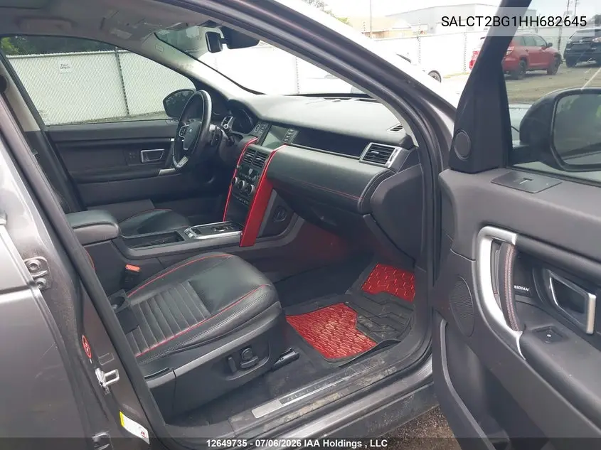 SALCT2BG1HH682645 2017 Land Rover Discovery Sport Hse Luxury