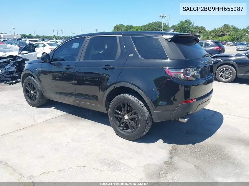 2017 Land Rover Discovery Sport Se VIN: SALCP2BG9HH655987 Lot: 45017419