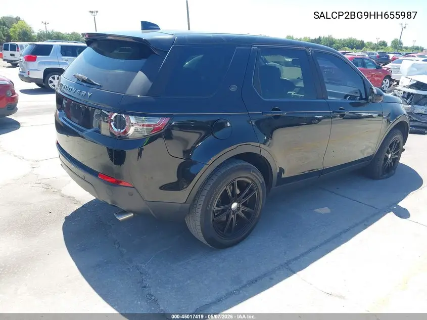 2017 Land Rover Discovery Sport Se VIN: SALCP2BG9HH655987 Lot: 45017419