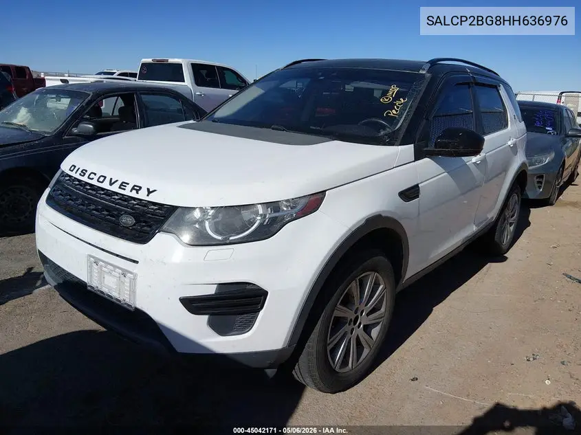 2017 Land Rover Discovery Sport Se VIN: SALCP2BG8HH636976 Lot: 45042171
