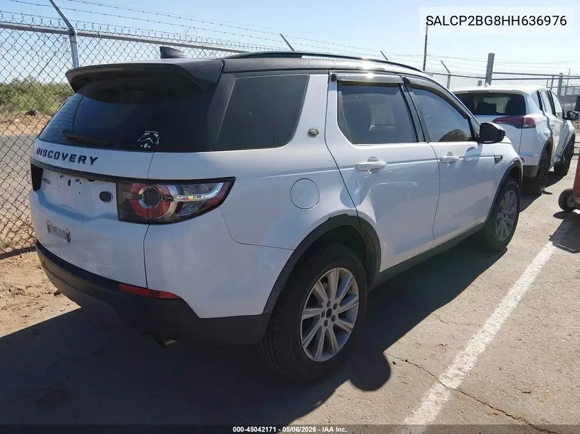 2017 Land Rover Discovery Sport Se VIN: SALCP2BG8HH636976 Lot: 45042171