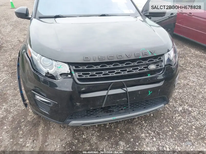 2017 Land Rover Discovery Sport Hse Lux VIN: SALCT2BG0HH678828 Lot: 45082693