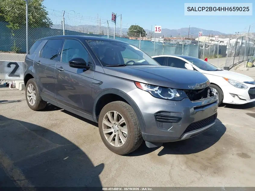 2017 Land Rover Discovery Sport Se VIN: SALCP2BG4HH659025 Lot: 45148814