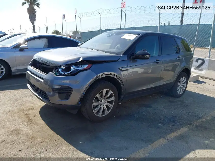 2017 Land Rover Discovery Sport Se VIN: SALCP2BG4HH659025 Lot: 45148814