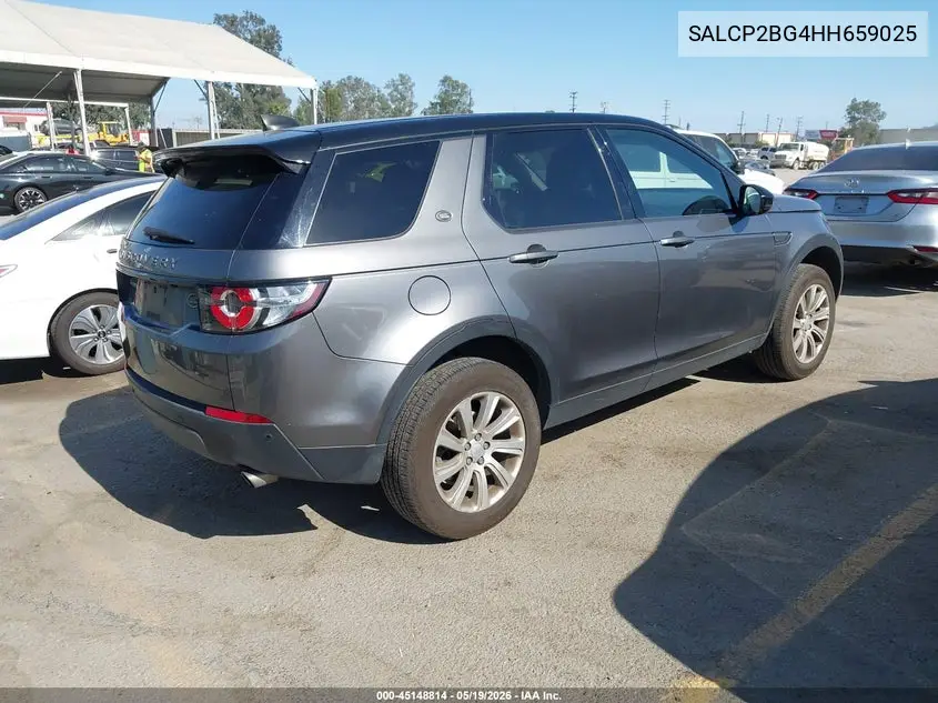 2017 Land Rover Discovery Sport Se VIN: SALCP2BG4HH659025 Lot: 45148814