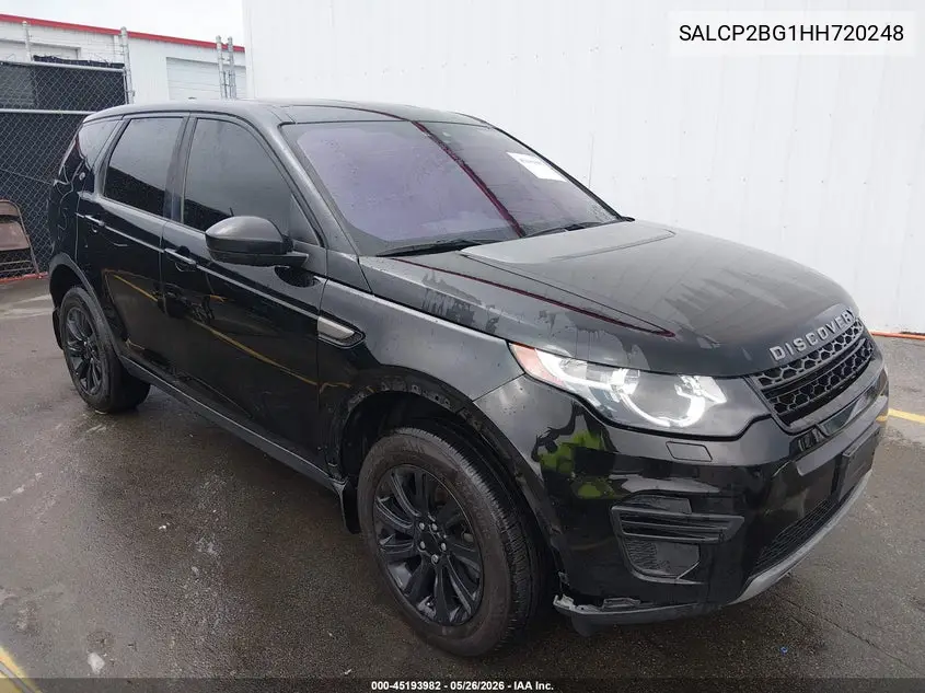 2017 Land Rover Discovery Sport Se VIN: SALCP2BG1HH720248 Lot: 45193982