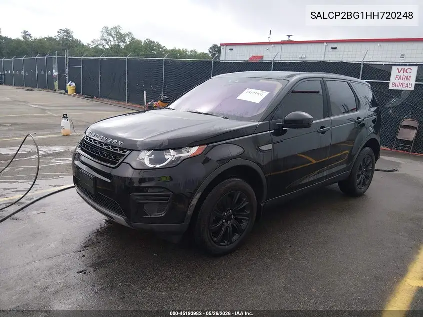 2017 Land Rover Discovery Sport Se VIN: SALCP2BG1HH720248 Lot: 45193982