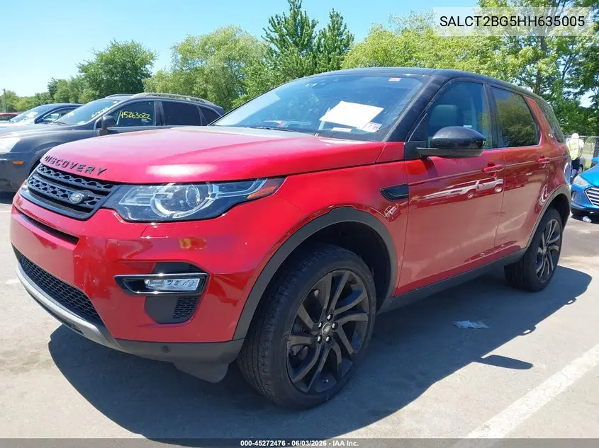 2017 Land Rover Discovery Sport Hse Lux VIN: SALCT2BG5HH635005 Lot: 45272476