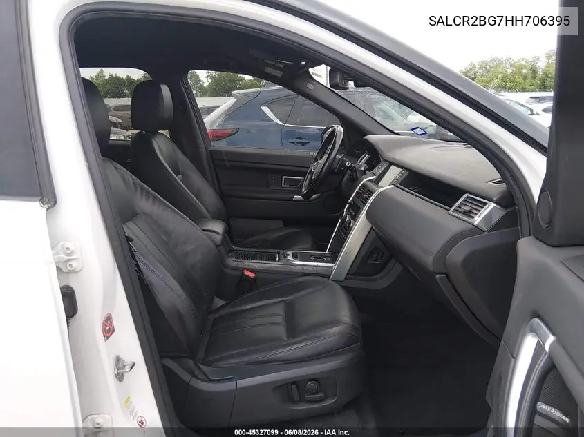 2017 Land Rover Discovery Sport Hse VIN: SALCR2BG7HH706395 Lot: 45327099