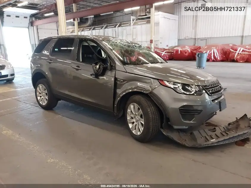 2017 Land Rover Discovery Sport Se VIN: SALCP2BG5HH721337 Lot: 45424195