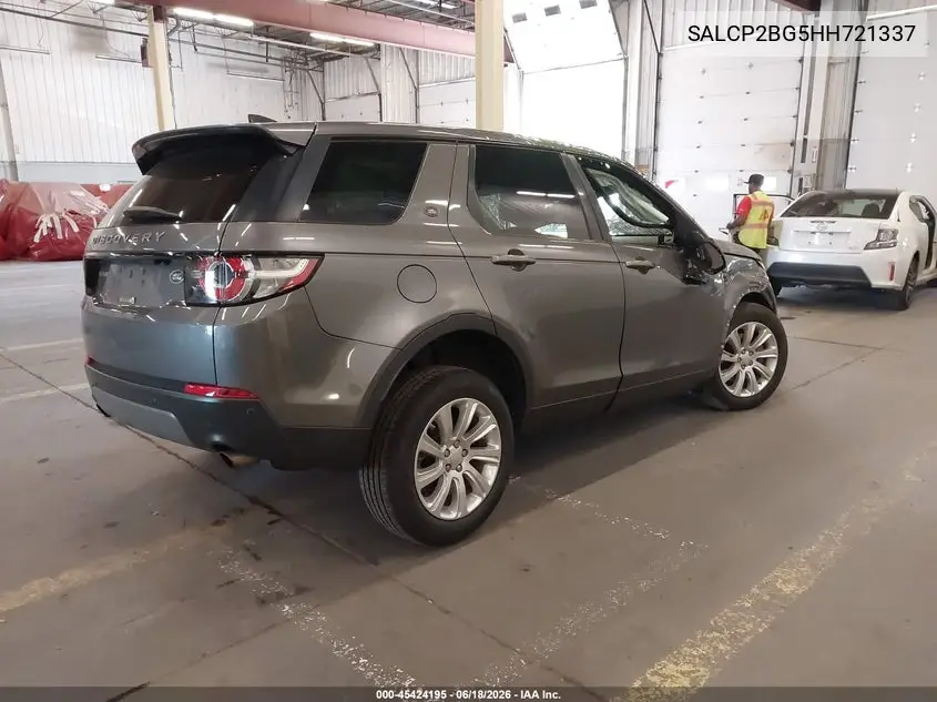 2017 Land Rover Discovery Sport Se VIN: SALCP2BG5HH721337 Lot: 45424195