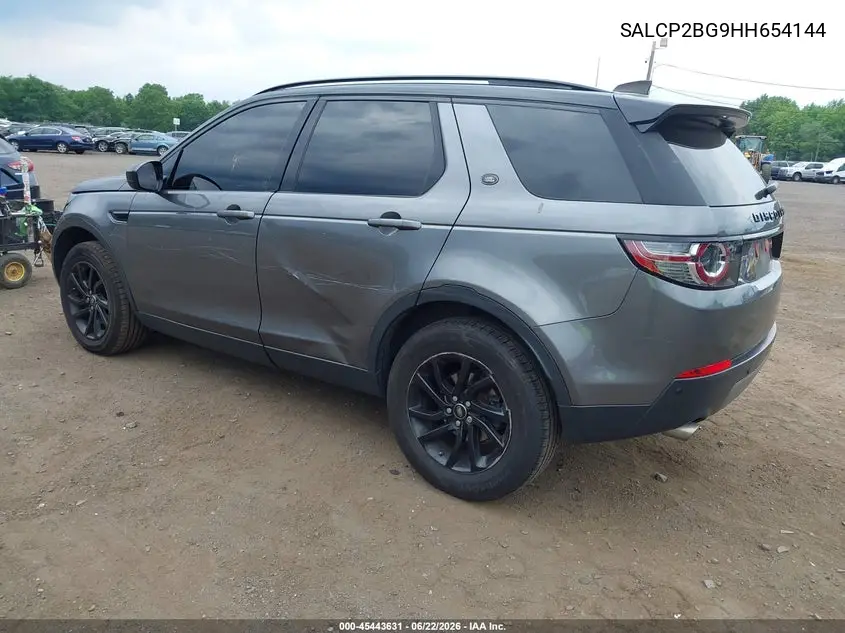 2017 Land Rover Discovery Sport Se VIN: SALCP2BG9HH654144 Lot: 45443631