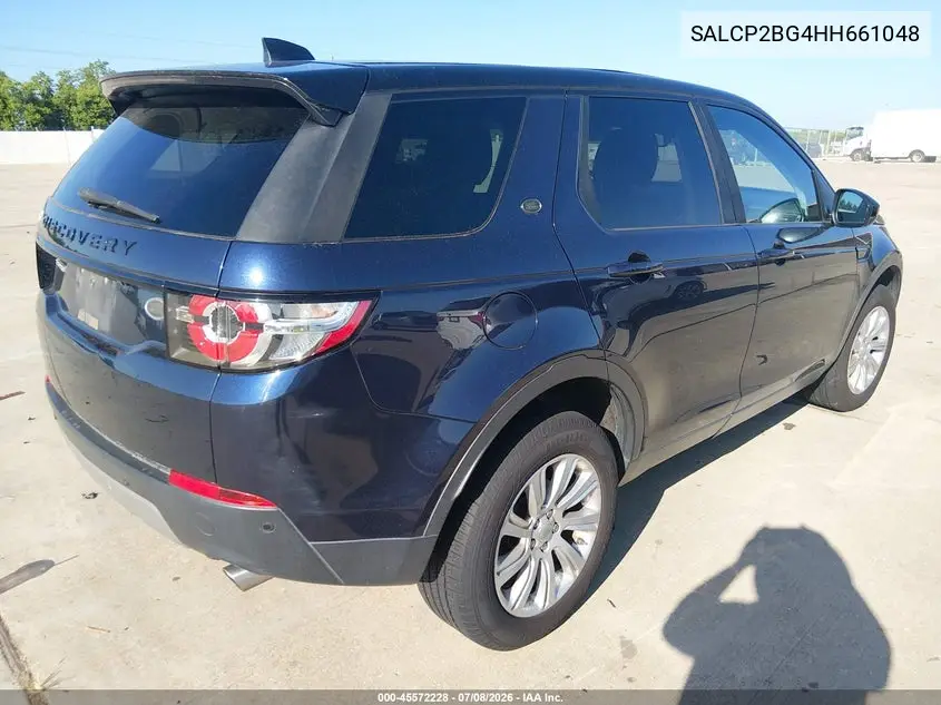 2017 Land Rover Discovery Sport Se VIN: SALCP2BG4HH661048 Lot: 45572228