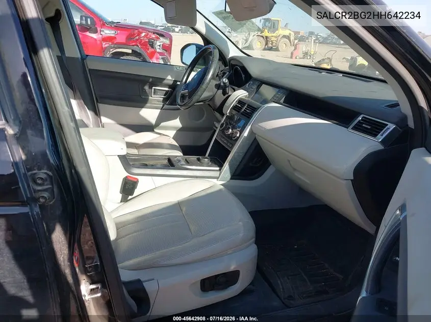 2017 Land Rover Discovery Sport Hse VIN: SALCR2BG2HH642234 Lot: 45642908