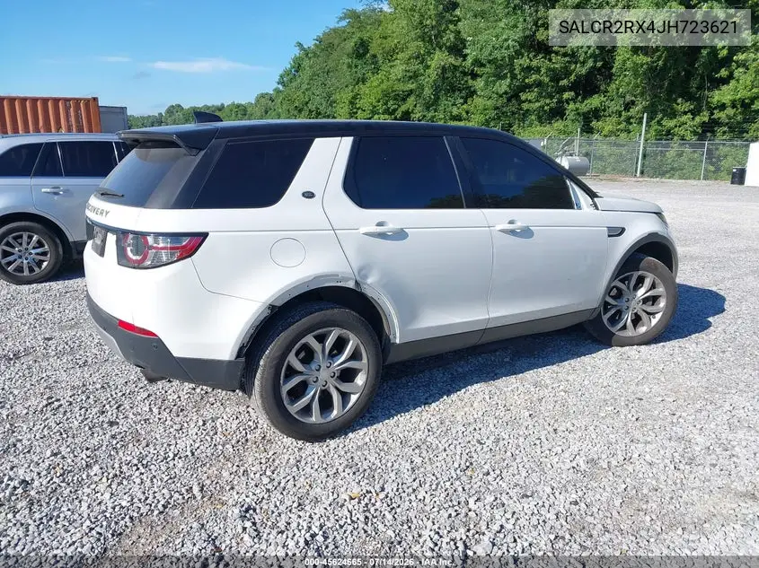 2018 Land Rover Discovery Sport Hse VIN: SALCR2RX4JH723621 Lot: 45624665