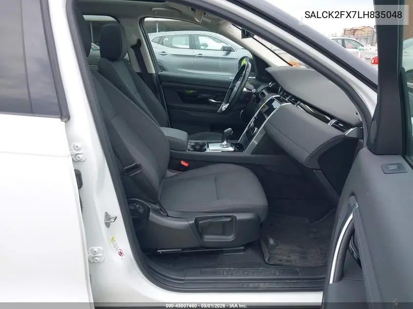 2020 Land Rover Discovery Sport Standard VIN: SALCK2FX7LH835048 Lot: 45007460