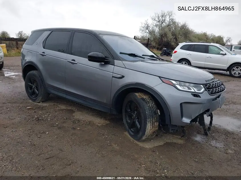 2020 Land Rover Discovery Sport S VIN: SALCJ2FX8LH864965 Lot: 45099621
