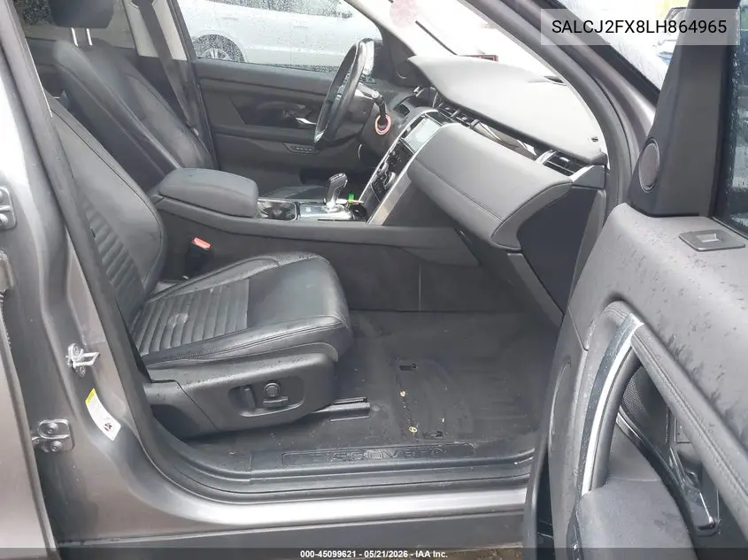 2020 Land Rover Discovery Sport S VIN: SALCJ2FX8LH864965 Lot: 45099621