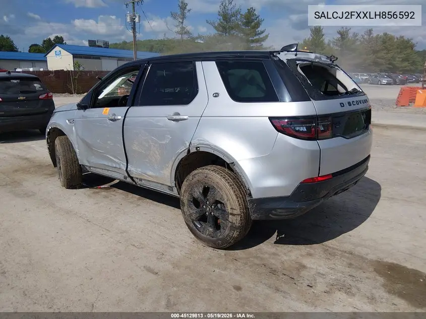 2020 Land Rover Discovery Sport S VIN: SALCJ2FXXLH856592 Lot: 45129813
