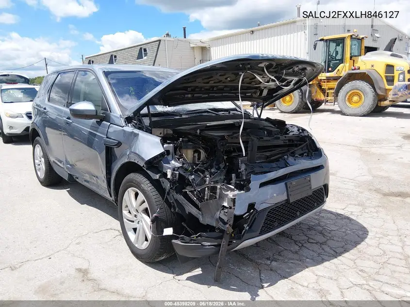 2020 Land Rover Discovery Sport S VIN: SALCJ2FXXLH846127 Lot: 45398209