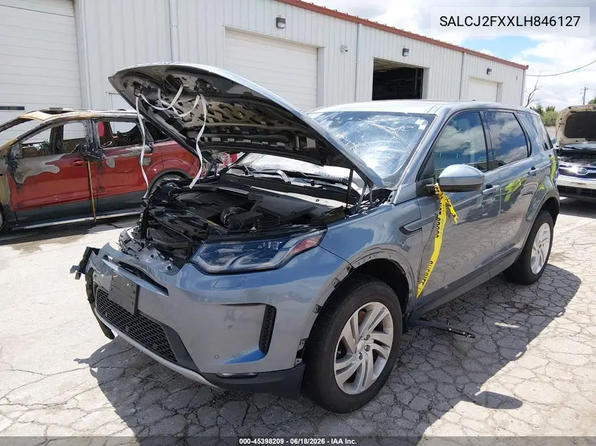 2020 Land Rover Discovery Sport S VIN: SALCJ2FXXLH846127 Lot: 45398209