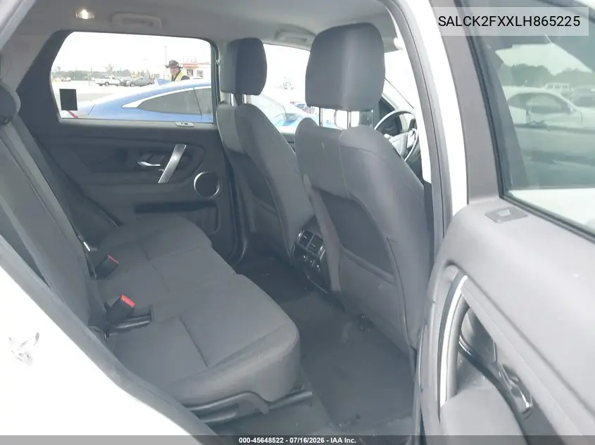 2020 Land Rover Discovery Sport Standard VIN: SALCK2FXXLH865225 Lot: 45648522