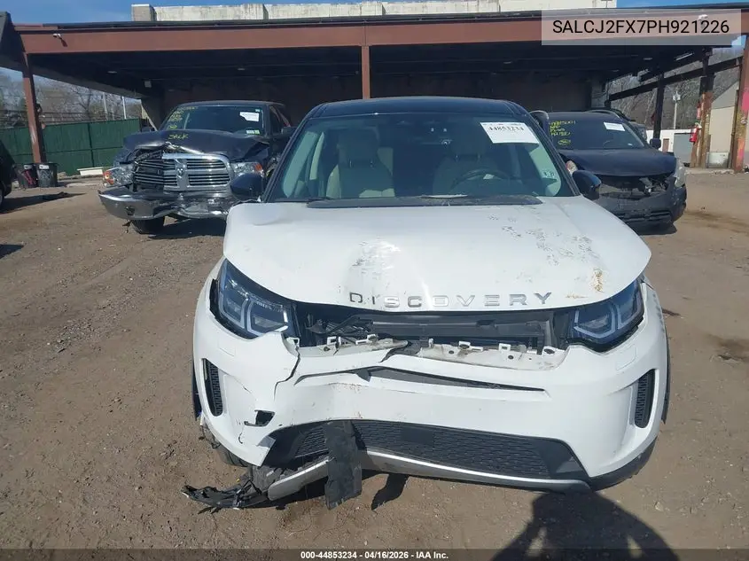 2023 Land Rover Discovery Sport S VIN: SALCJ2FX7PH921226 Lot: 44853234
