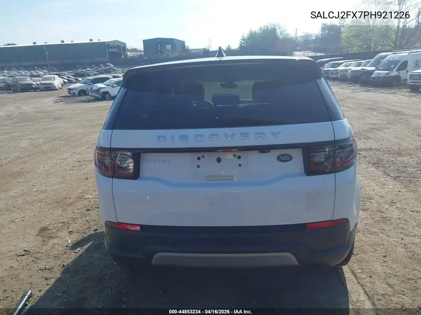 2023 Land Rover Discovery Sport S VIN: SALCJ2FX7PH921226 Lot: 44853234