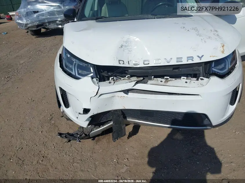 2023 Land Rover Discovery Sport S VIN: SALCJ2FX7PH921226 Lot: 44853234