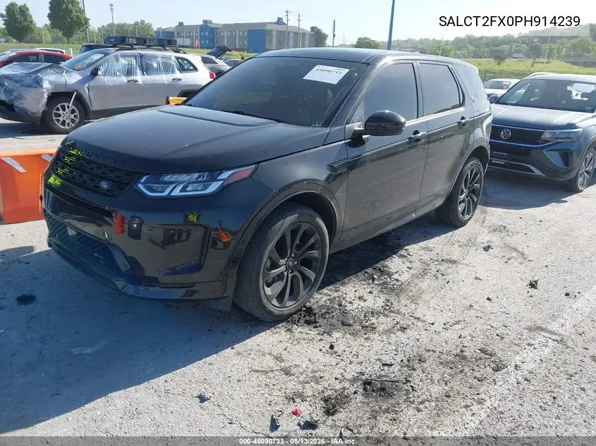 2023 Land Rover Discovery Sport S R-Dynamic VIN: SALCT2FX0PH914239 Lot: 45090733