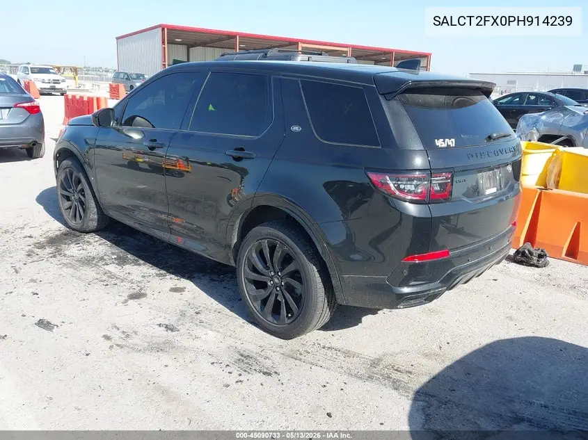 2023 Land Rover Discovery Sport S R-Dynamic VIN: SALCT2FX0PH914239 Lot: 45090733