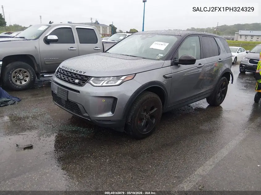 2023 Land Rover Discovery Sport S VIN: SALCJ2FX1PH324329 Lot: 45143879