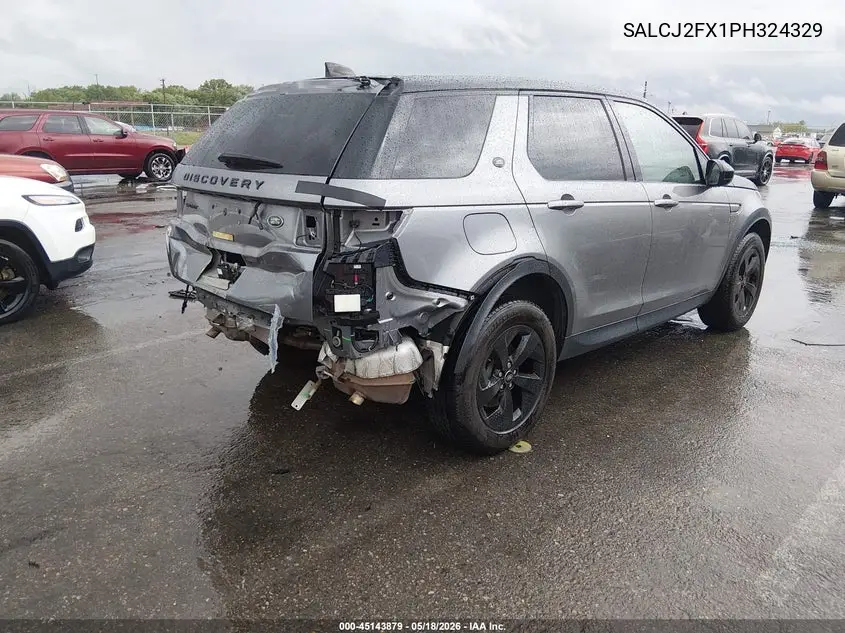 2023 Land Rover Discovery Sport S VIN: SALCJ2FX1PH324329 Lot: 45143879