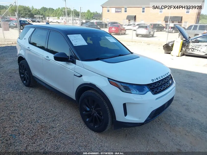 2023 Land Rover Discovery Sport Se VIN: SALCP2FX4PH333928 Lot: 45496693