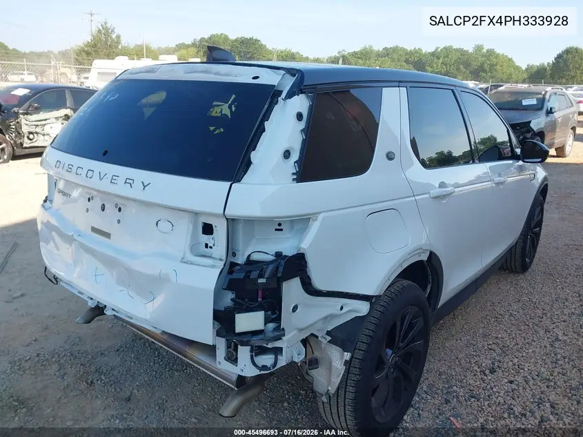 2023 Land Rover Discovery Sport Se VIN: SALCP2FX4PH333928 Lot: 45496693