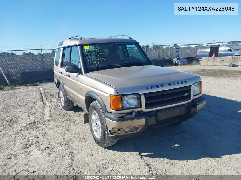 1999 Land Rover Discovery Series Ii VIN: SALTY124XXA228046 Lot: 12632342