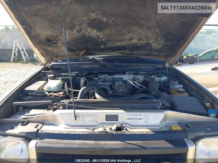 1999 Land Rover Discovery Series Ii VIN: SALTY124XXA228046 Lot: 12632342