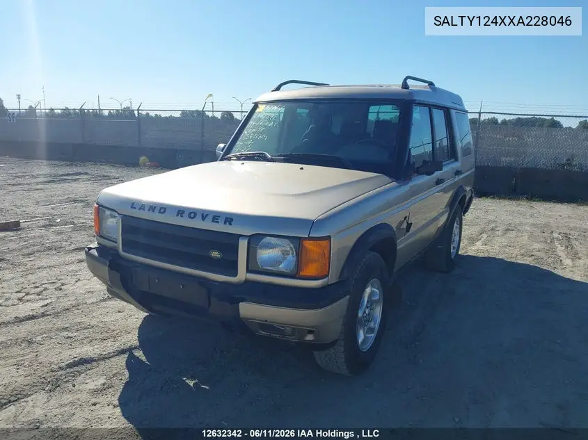 1999 Land Rover Discovery Series Ii VIN: SALTY124XXA228046 Lot: 12632342