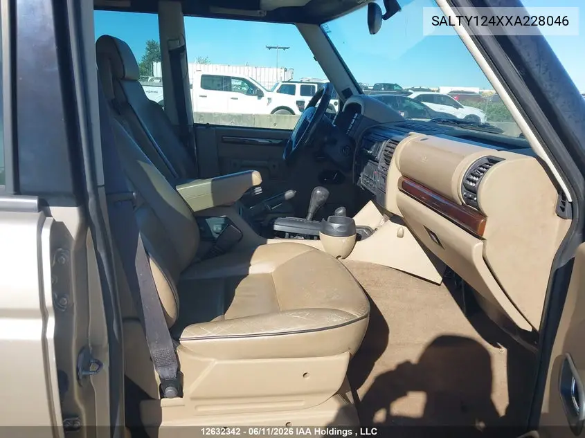 1999 Land Rover Discovery Series Ii VIN: SALTY124XXA228046 Lot: 12632342