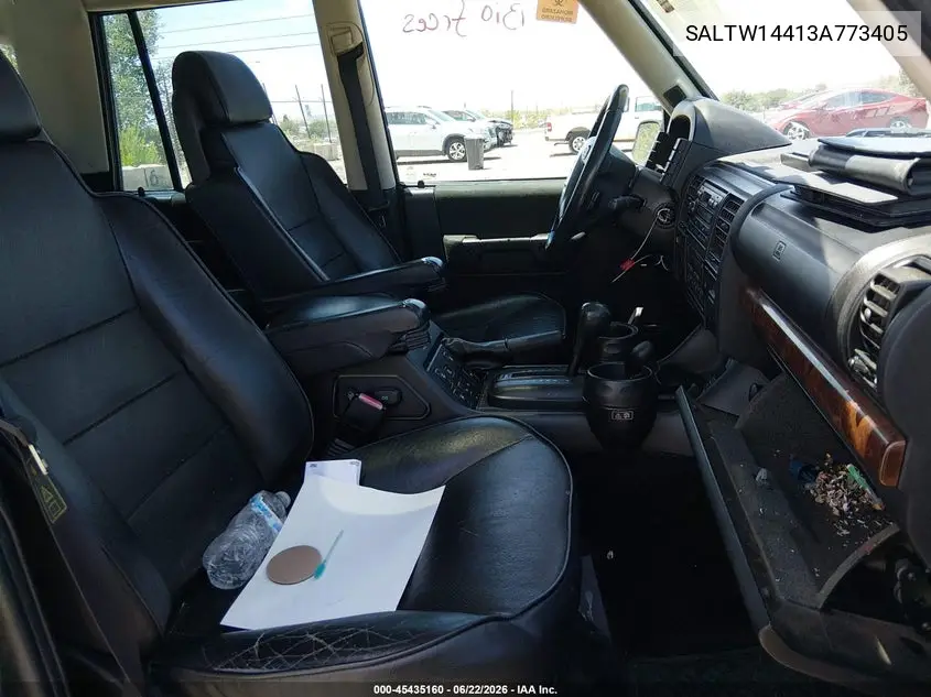 2003 Land Rover Discovery Se VIN: SALTW14413A773405 Lot: 45435160